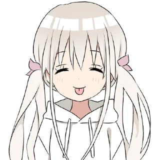 Hoodiegirl (white) Pt.2 Stickers