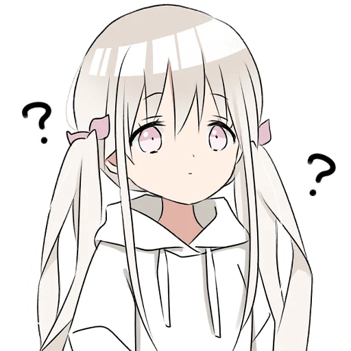 Hoodiegirl (white) Pt.2 Stickers Telegram Sticker #5 - Hoodiegirl (white) Pt.2 Stickers #5