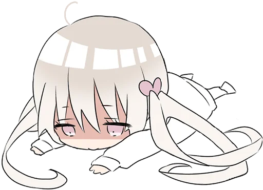 Hoodiegirl (white) Pt.2 Stickers Telegram Sticker #20 - Hoodiegirl (white) Pt.2 Stickers #20