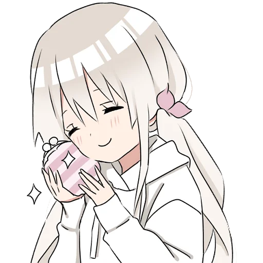 Hoodiegirl (white) Pt.2 Stickers Telegram Sticker #23 - Hoodiegirl (white) Pt.2 Stickers #23