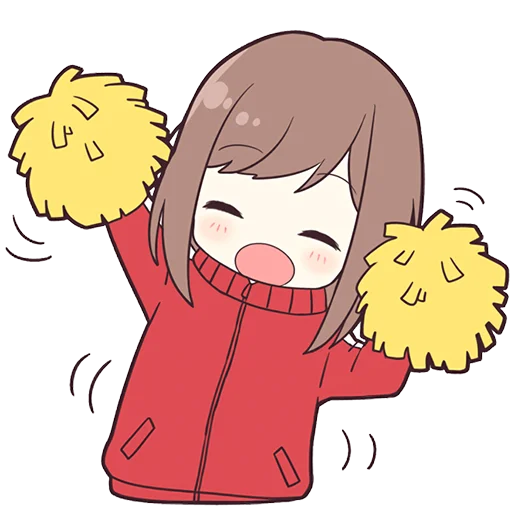Jersey Chan Pt.1 Stickers Telegram Sticker #24 - Jersey Chan Pt.1 Stickers #24