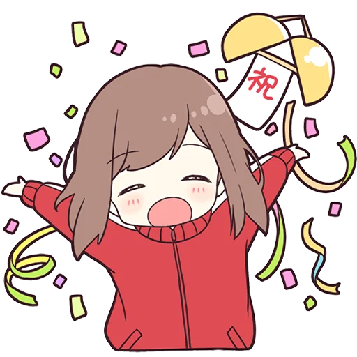 Jersey Chan Pt.1 Stickers Telegram Sticker #25 - Jersey Chan Pt.1 Stickers #25