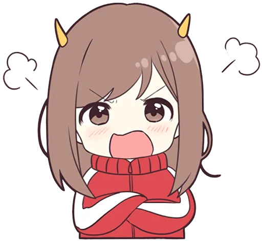 Jersey Chan Pt.2 Stickers Telegram Sticker #19 - Jersey Chan Pt.2 Stickers #19
