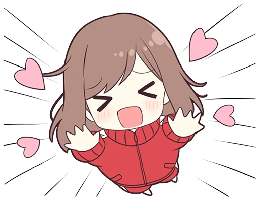 Jersey Chan Pt.2 Stickers Telegram Sticker #24 - Jersey Chan Pt.2 Stickers #24