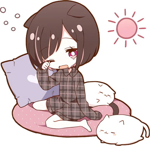 Kuroneko Chan Stickers Telegram Sticker #7 - Kuroneko Chan Stickers #7