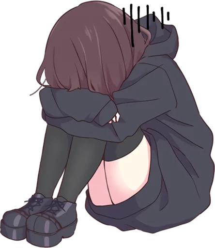 Kurumi Chan Pt.1 Stickers Telegram Sticker #12 - Kurumi Chan Pt.1 Stickers #12