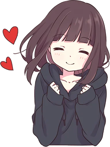 Kurumi Chan Pt.1 Stickers Telegram Sticker #22 - Kurumi Chan Pt.1 Stickers #22