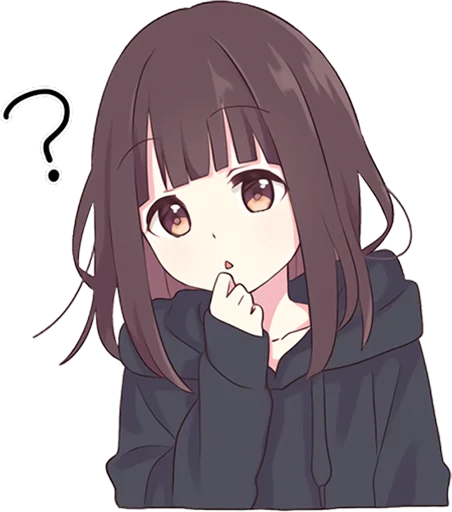 Kurumi Chan Pt.1 Stickers Telegram Sticker #25 - Kurumi Chan Pt.1 Stickers #25