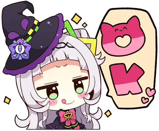 Murasaki Shion Stickers Telegram Sticker #13 - Murasaki Shion Stickers #13