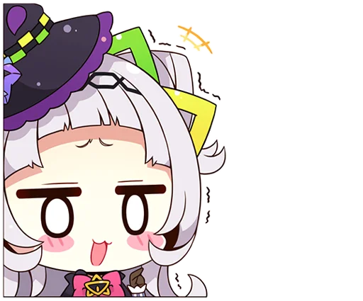 Murasaki Shion Stickers Telegram Sticker #16 - Murasaki Shion Stickers #16