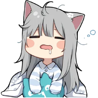 Nachonekodayo Stickers