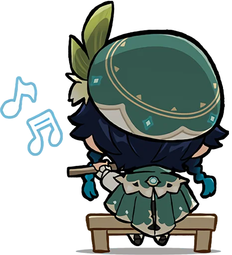 Paimon's Paintings Pt.14 Stickers Telegram Sticker #11 - Paimon's Paintings Pt.14 Stickers #11