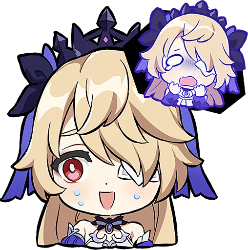 Paimon's Paintings Pt.16 Stickers Telegram Sticker #15 - Paimon's Paintings Pt.16 Stickers #15