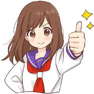 Schoolgirl Stickers