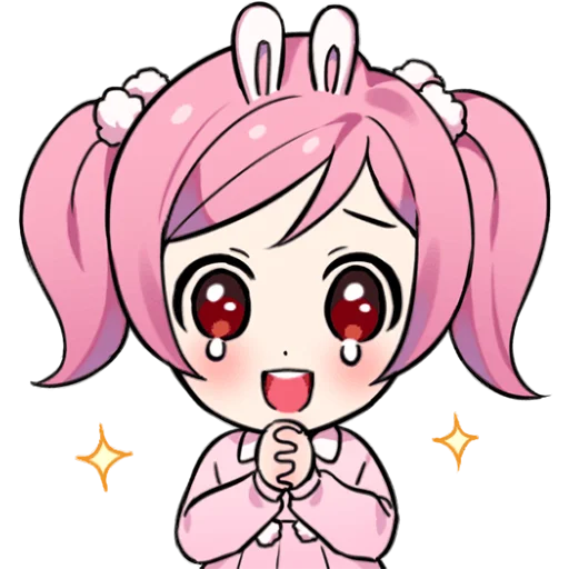 Tokki No Totochan Stickers Telegram Sticker #6 - Tokki No Totochan Stickers #6