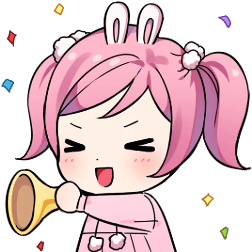 Tokki No Totochan Stickers Telegram Sticker #7 - Tokki No Totochan Stickers #7