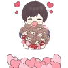 Jersey Kun B1 Emoji Telegram Sticker #9 - Jersey Kun B1 Emoji #9