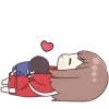 Jersey Kun B1 Emoji Telegram Sticker #12 - Jersey Kun B1 Emoji #12