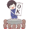 Jersey Kun B1 Emoji Telegram Sticker #15 - Jersey Kun B1 Emoji #15