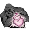 Just Gorilla2 Emoji Telegram Sticker #1 - Just Gorilla2 Emoji #1