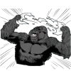 Just Gorilla2 Emoji Telegram Sticker #15 - Just Gorilla2 Emoji #15