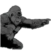 Just Gorilla2 Emoji Telegram Sticker #17 - Just Gorilla2 Emoji #17