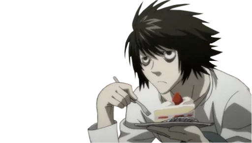 Death Note Light And Ryuk Telegram Sticker #3 - Death Note Light And Ryuk #3