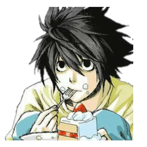 Death Note Light And Ryuk Telegram Sticker #4 - Death Note Light And Ryuk #4
