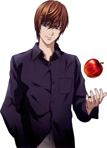 Death Note Light And Ryuk Telegram Sticker #6 - Death Note Light And Ryuk #6