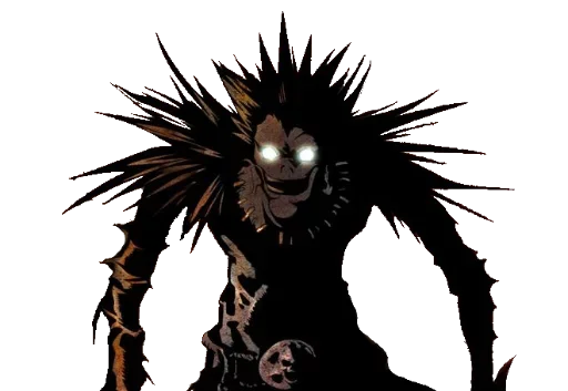 Death Note Light And Ryuk Telegram Sticker #15 - Death Note Light And Ryuk #15