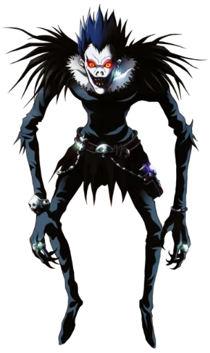 Death Note Light And Ryuk Telegram Sticker #21 - Death Note Light And Ryuk #21