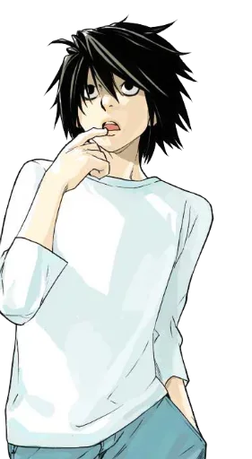 Death Note Light And Ryuk Telegram Sticker #25 - Death Note Light And Ryuk #25