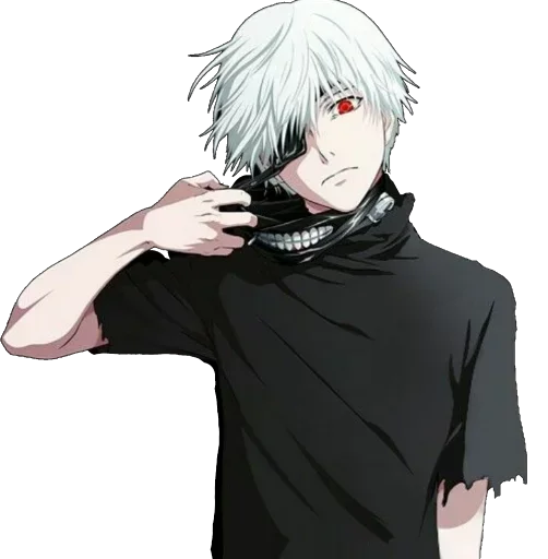 Tokyo Ghoul Anime Reactions Telegram Sticker #2 - Tokyo Ghoul Anime Reactions #2