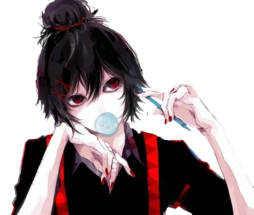 Tokyo Ghoul Anime Reactions Telegram Sticker #5 - Tokyo Ghoul Anime Reactions #5