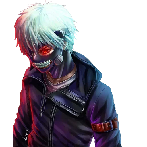 Tokyo Ghoul Anime Reactions Telegram Sticker #24 - Tokyo Ghoul Anime Reactions #24