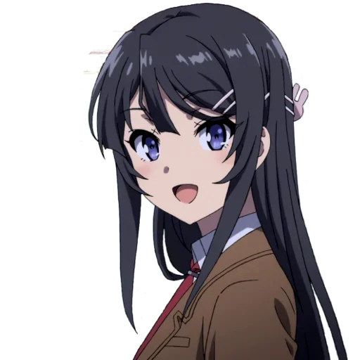 Bunny Girl Senpai Mai Sakurajima Telegram Sticker #19 - Bunny Girl Senpai Mai Sakurajima #19