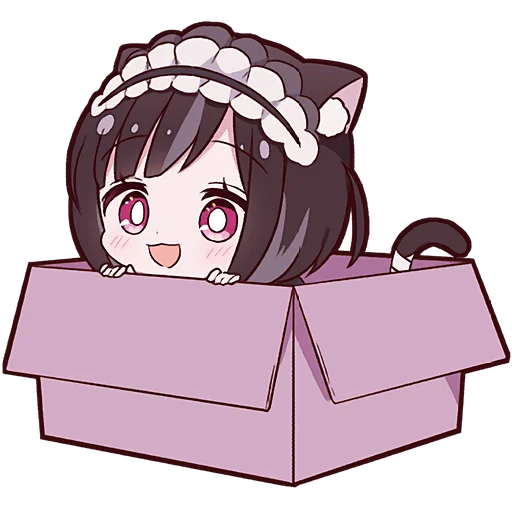 Kuroneko Telegram Sticker #2 - Kuroneko #2