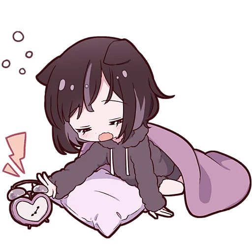 Kuroneko Telegram Sticker #8 - Kuroneko #8