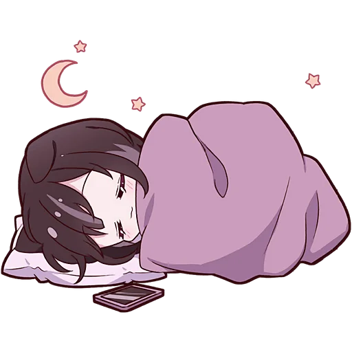 Kuroneko Telegram Sticker #9 - Kuroneko #9