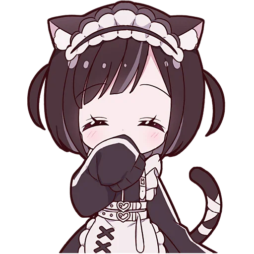 Kuroneko Telegram Sticker #13 - Kuroneko #13