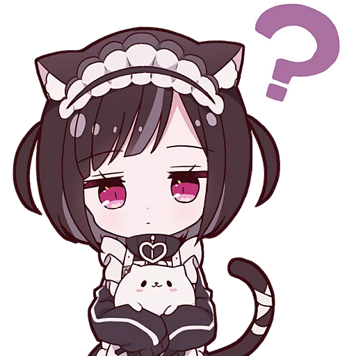 Kuroneko Telegram Sticker #14 - Kuroneko #14