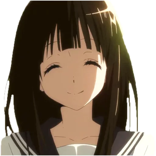 Hyouka Classic Literature Club Telegram Sticker #4 - Hyouka Classic Literature Club #4
