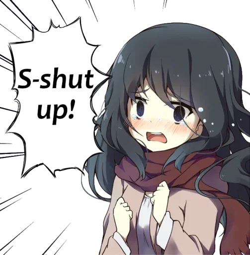 Anime Classic Meme Reactions Telegram Sticker #9 - Anime Classic Meme Reactions #9