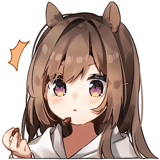 Cute Anime Girls Telegram Sticker #13 - Cute Anime Girls #13