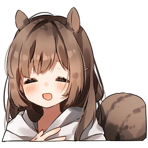 Cute Anime Girls Telegram Sticker #15 - Cute Anime Girls #15