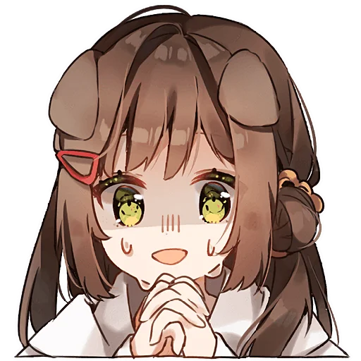 Cute Anime Girls Telegram Sticker #22 - Cute Anime Girls #22
