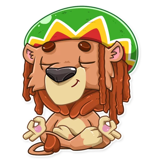 King Leo Stickers Telegram Sticker #14 - King Leo Stickers #14