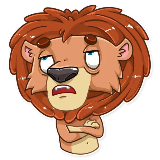 King Leo Stickers Telegram Sticker #20 - King Leo Stickers #20