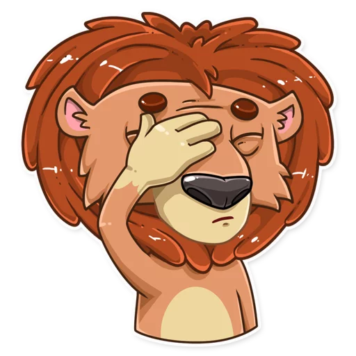 King Leo Stickers Telegram Sticker #24 - King Leo Stickers #24