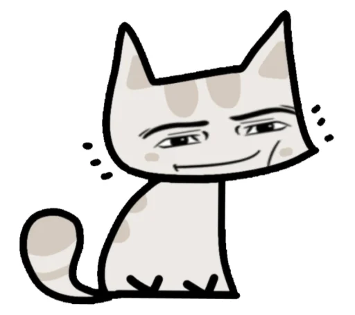 Myaka the Cat Telegram Sticker #3 - Myaka the Cat #3
